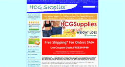 Desktop Screenshot of hcgsupplies.com